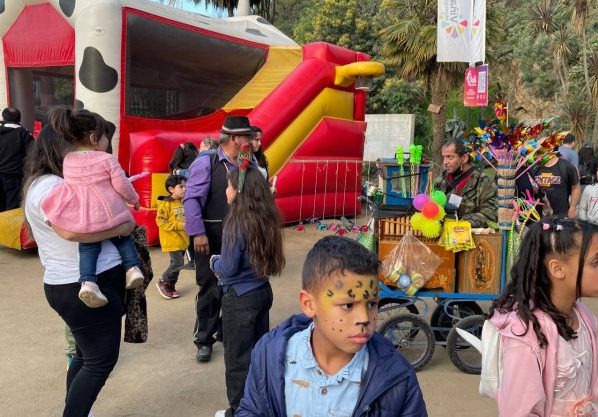 Con gran asistencia de niños y niñas se celebró la fiesta de la niñez en el parque Quinta Vergara