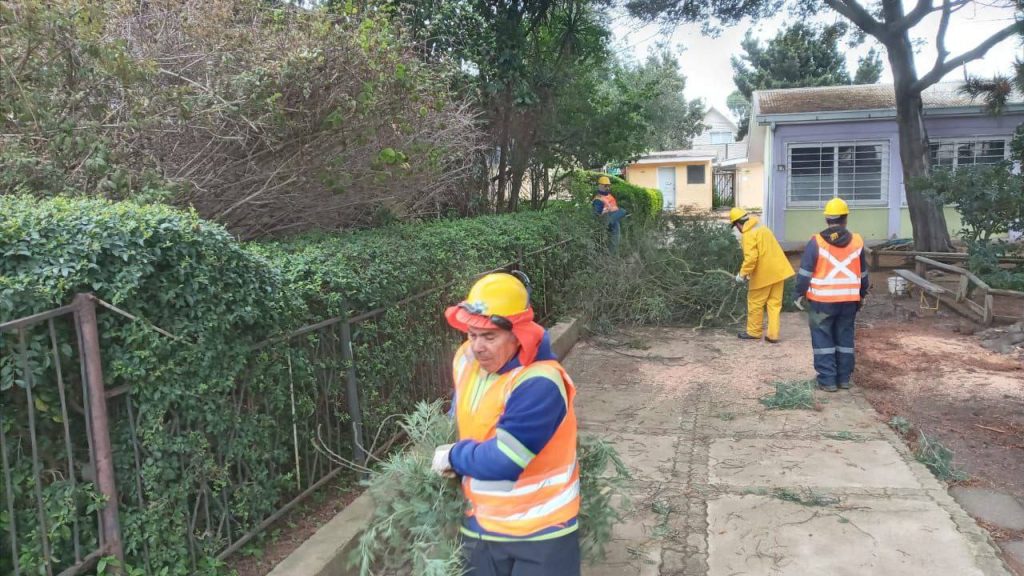 Imagen principal: Viña del Mar afronta sin emergencias graves nuevo sistema frontal que afecta a la zona