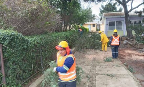 Viña del Mar afronta sin emergencias graves nuevo sistema frontal que afecta a la zona