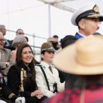 Alcaldesa Macarena Ripamonti  destaca tradición patria tras participar del desfile militar regional