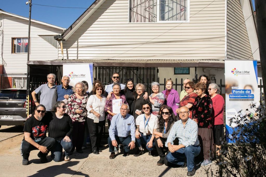 Imagen principal: Junta de Vecinos de Santa Julia remoza su sede con proyecto financiado con fondos concursables del municipio de Viña del Mar