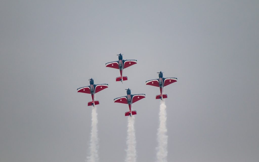 Imagen principal: Escuadrilla acrobática “Los Halcones” de la FACH realizarán espectáculo en borde costero para conmemorar el aniversario 149 de Viña del Mar