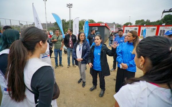 En El Olivar implementan centro de logística, acopio y de atención para vecinos damnificados por los incendios en Viña del Mar