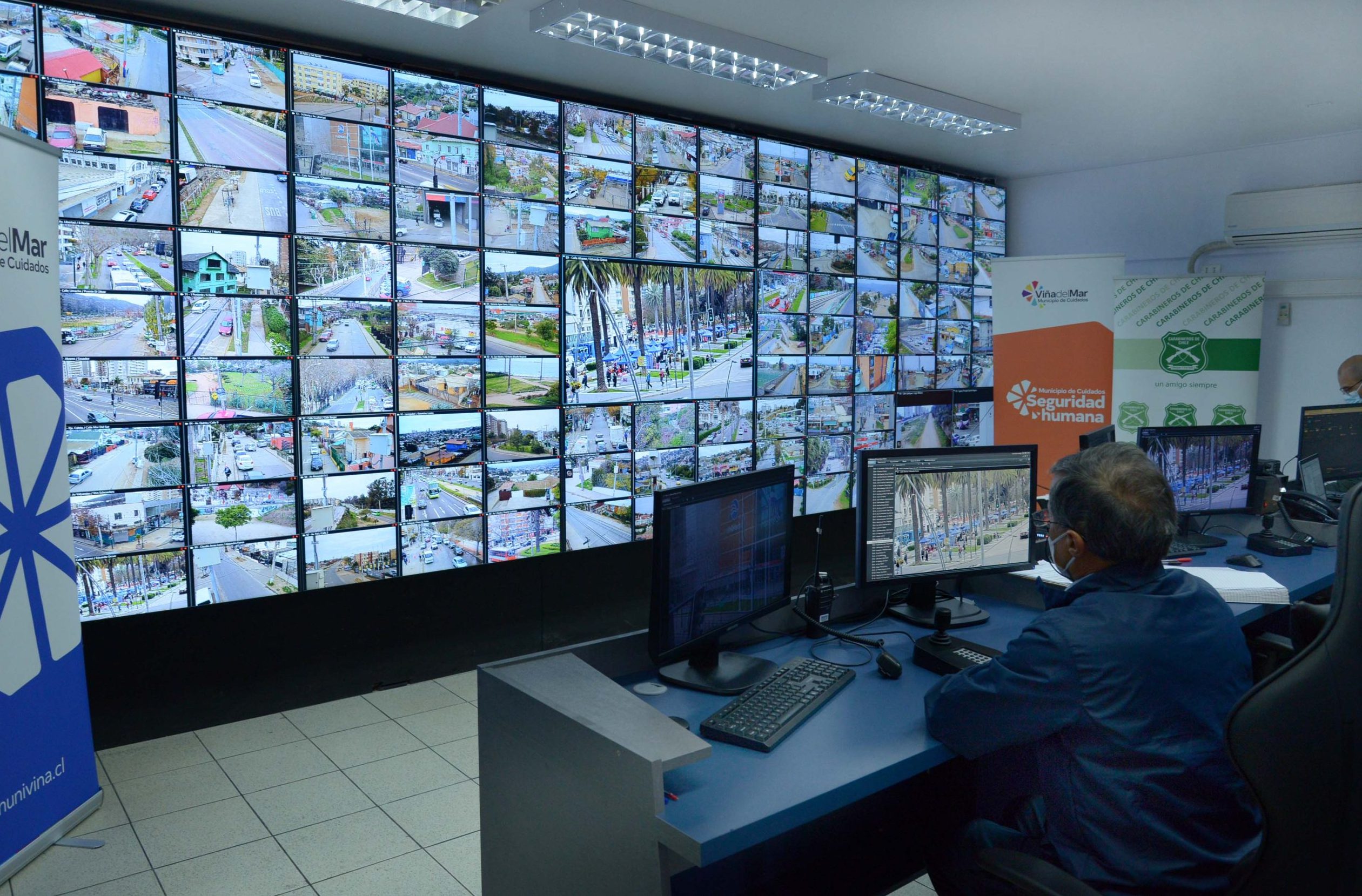 Municipio de Viña del Mar incorporará nuevo sistema de televigilancia que contempla gestión analítica y situacional a través de inteligencia artificial para detectar hechos delictivos