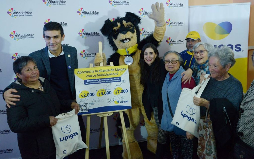 Imagen principal: Municipio de Viña del Mar amplía convenios para que vecinos puedan comprar gas con descuento: se incorpora Lipigas