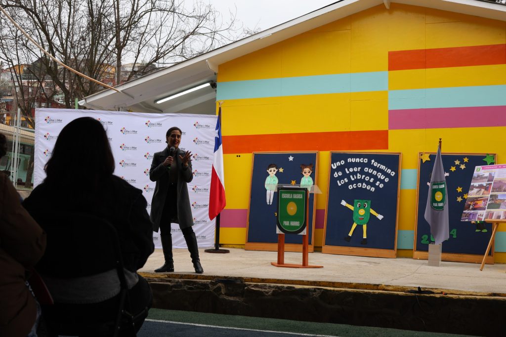 Imagen principal: Municipio de Viña del Mar inaugura renovada infraestructura de escuela Paul Harris de Forestal