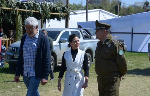 Alcaldesa Ripamonti destaca planificación de seguridad con carabineros para celebración de Fiestas Patrias en el Sporting y la ciudad