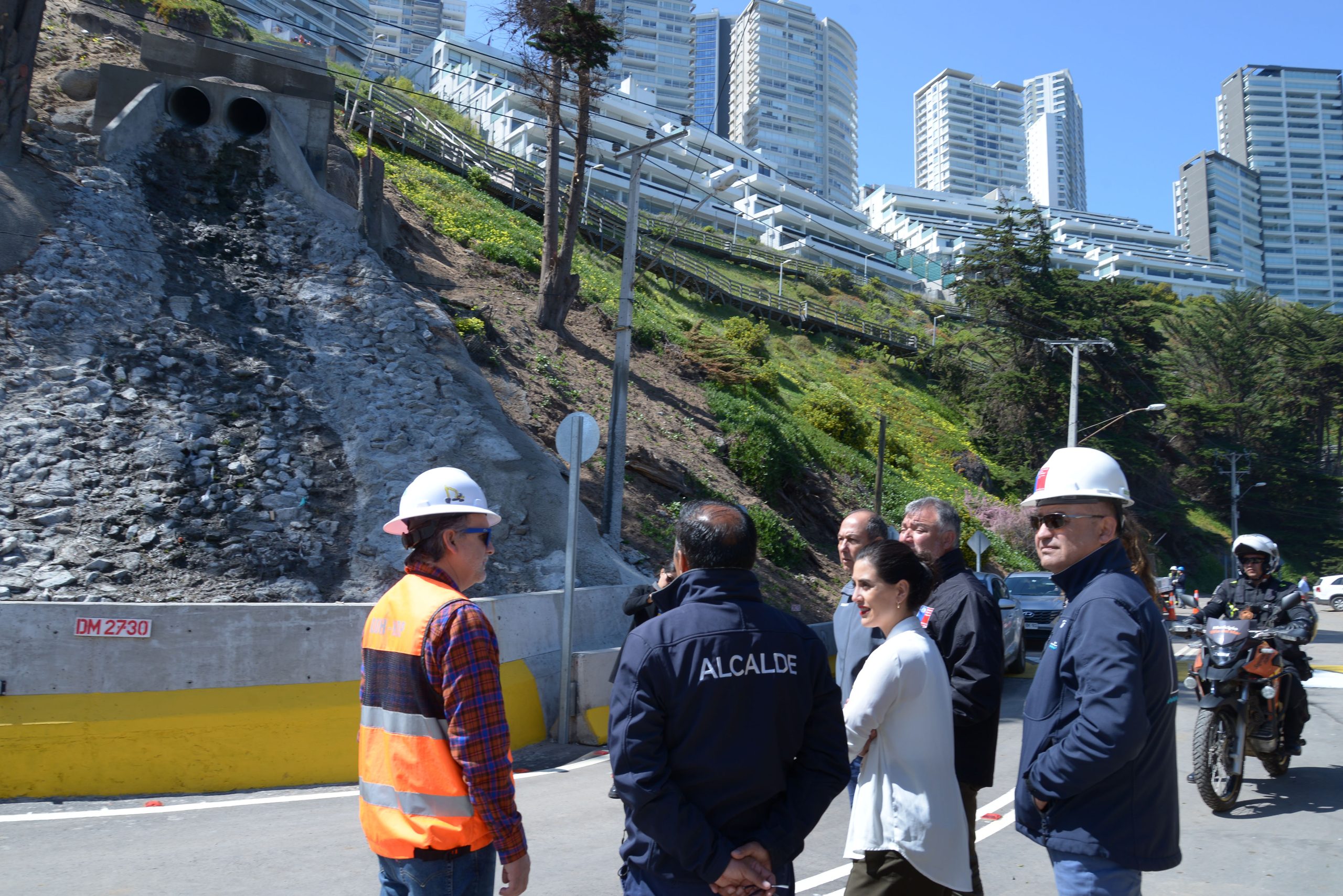 alcaldesa apertura av Borgoño
