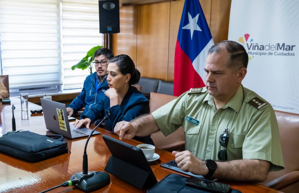 Imagen principal: COGRID comunal en Viña del Mar monitoreó los avances y planificación de los trabajos preventivos contra incendios forestales