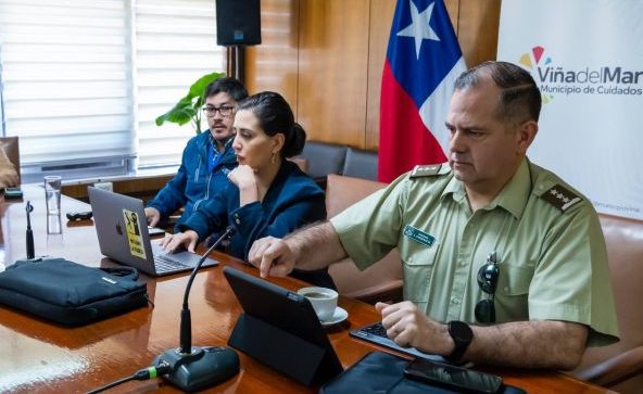 COGRID comunal en Viña del Mar monitoreó los avances y planificación de los trabajos preventivos contra incendios forestales