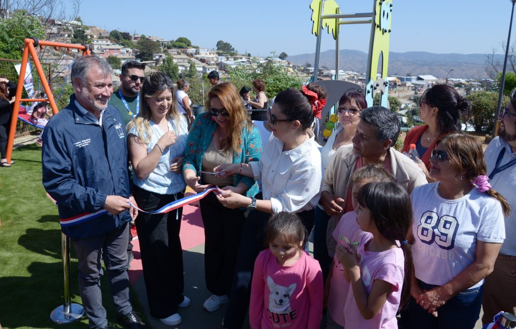 Imagen principal: Municipio de Viña del Mar en alianza con privados inauguran moderna plaza de juegos inclusiva en Villa Rogers