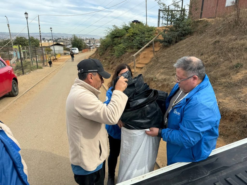 Imagen principal: Municipio de Viña del Mar se despliega por primer sistema frontal del año