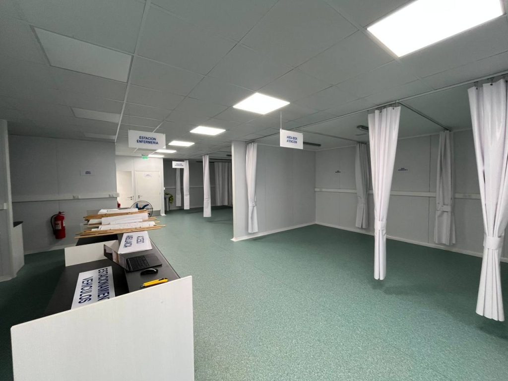 Imagen principal: Importantes avances tienen obras de nuevos centros de salud de Nueva Aurora: SAPU 98% y CESFAM un 20%