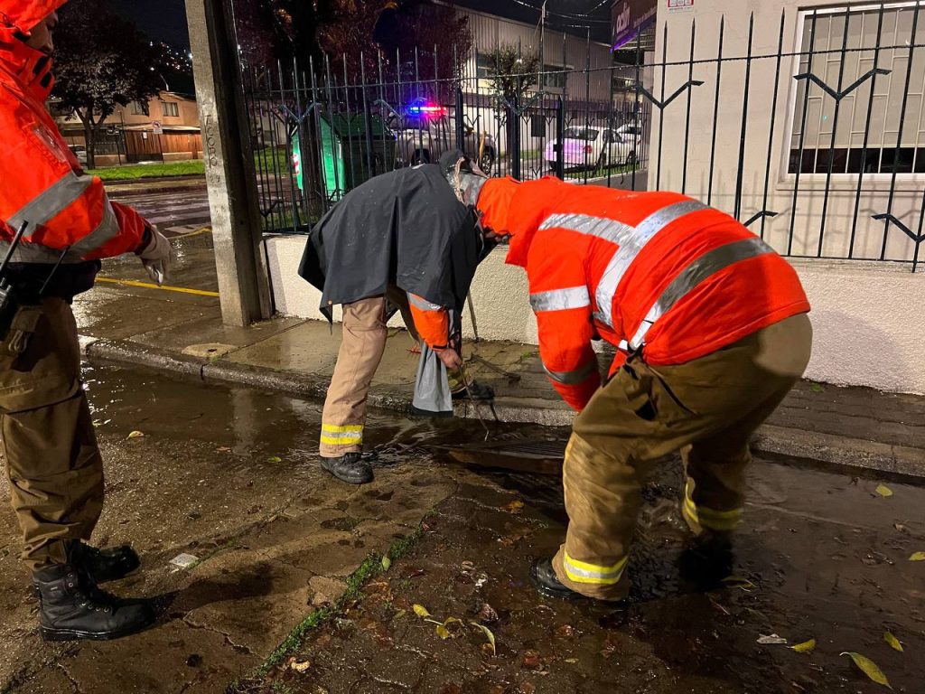 Imagen principal: Municipio de Viña del Mar desplegó pronta respuesta para despejar acueductos y atender emergencias sociales