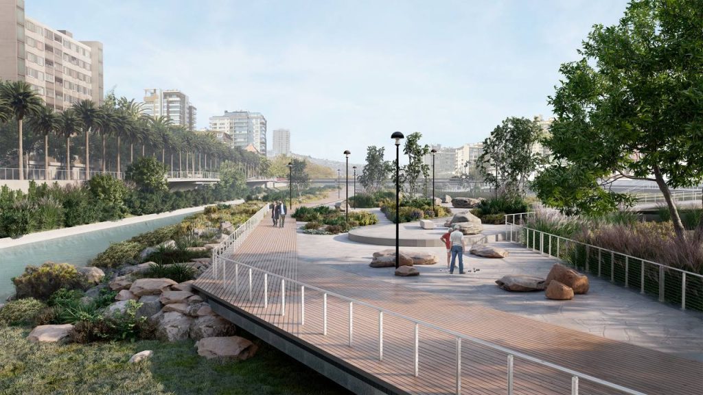 Imagen principal: Histórico avance de proyecto de mejoramiento para el estero Marga Marga en Viña del Mar: se aprueba  convenio mandato para su construcción