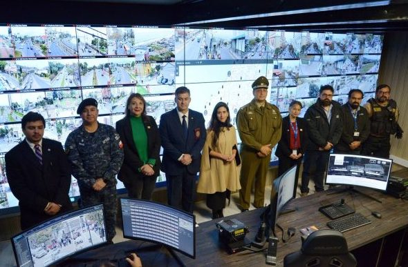 Imagen de la noticia Viña del Mar tiene nuevo sistema de televigilancia y moderna central de monitoreo para combatir la delincuencia en la ciudad