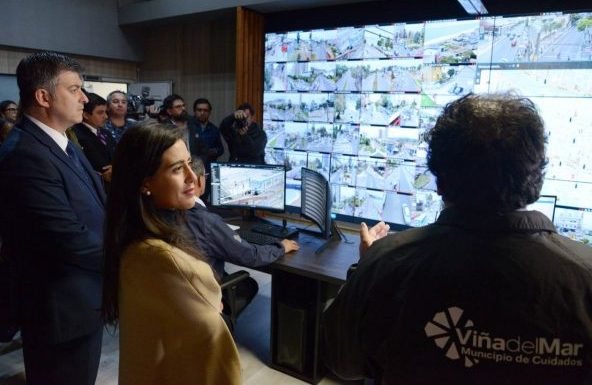 Imagen de la noticia Viña del Mar tiene nuevo sistema de televigilancia y moderna central de monitoreo para combatir la delincuencia en la ciudad
