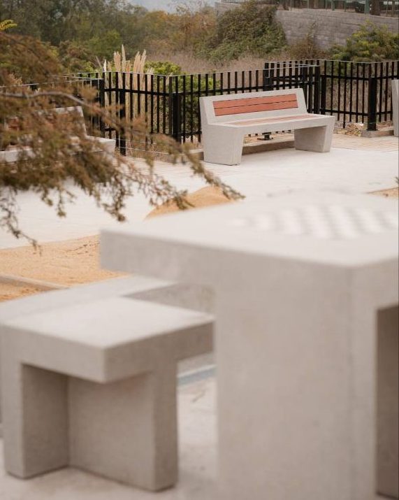 Imagen de la noticia Obras del Municipio de Viña del Mar en nueva plaza de Gómez Carreño entran en su etapa final