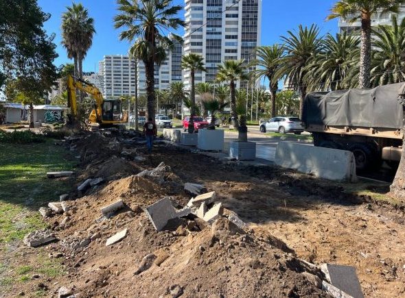 Imagen de la noticia Iniciaron obras de mejoramiento en Parque San Martín de Viña del Mar