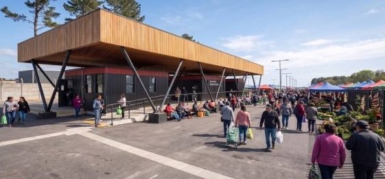 Imagen de noticia: Inician las obras de mejoramiento en feria Caupolicán de Achupallas