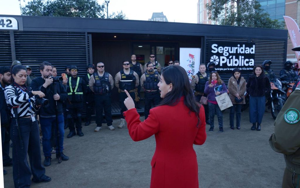 Refuerzo seguridad polo comercial Plaza O’Higgins
