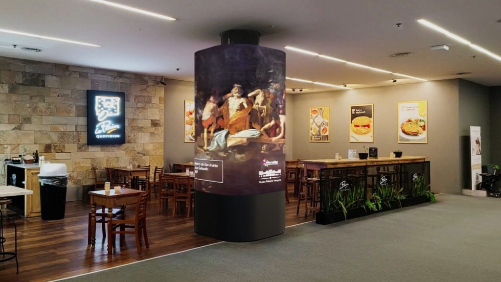 Imagen principal: Importante promoción internacional para Viña del Mar: aeropuertos internacionales exhiben pinturas del Palacio Vergara