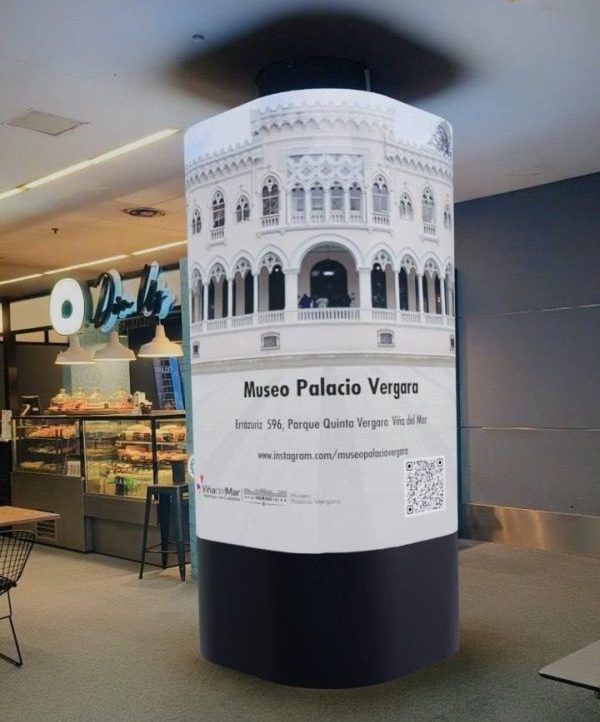Imagen de la noticia Importante promoción internacional para Viña del Mar: aeropuertos internacionales exhiben pinturas del Palacio Vergara