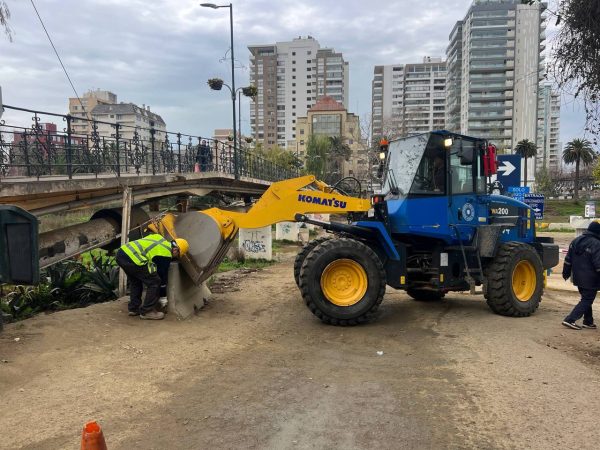 Imagen de la noticia Inicia cierre total de todos los ingresos del Estero y retiran barreras new jersey del caudal