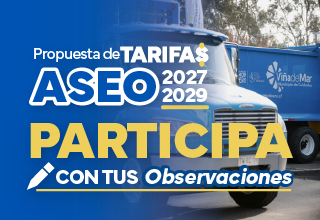 Propuesta de Tarifa de Aseo 2027-2029