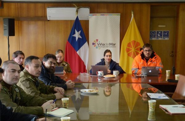 Imagen de la noticia Nuevas medidas se definieron en el Cogrid comunal para prevenir accidentes y abrir prontamente pista para locomoción colectiva en Av. España